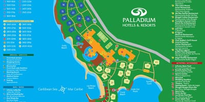 نقشه بزرگ به پالادیوم (palladium) جامائیکا توچال
