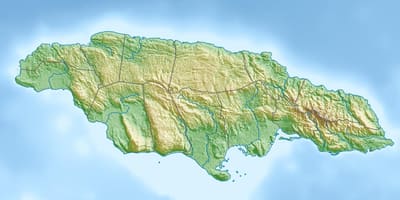 نقشه امداد جامائیکا