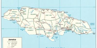 جامائیکا نقشه